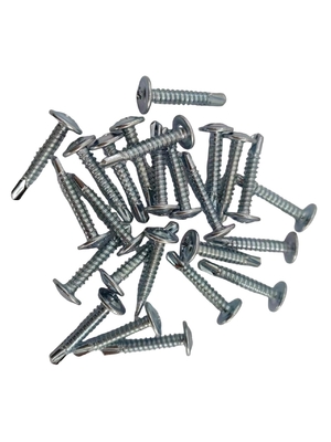 Ζυγισμένη βίδα ουράς τρυπαντήρα Hua Self Tapping βίδα με Pad Cross Μεγάλο επίπεδο κεφάλι