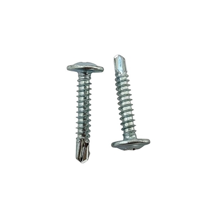 Ζυγισμένη βίδα ουράς τρυπαντήρα Hua Self Tapping βίδα με Pad Cross Μεγάλο επίπεδο κεφάλι
