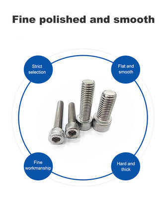 Ατσάλι από ανοξείδωτο χάλυβα HEX Head Style Allen Bolt DIN912 για ισχυρή και ασφαλή στερέωση