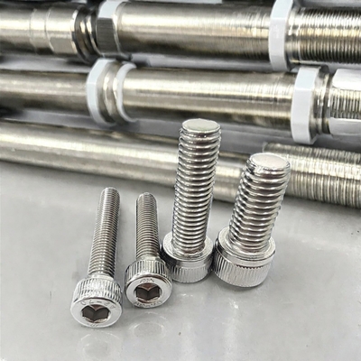 Ατσάλι από ανοξείδωτο χάλυβα M6 M8 Allen Bolt Full Thread Screws Προσαρμοσμένα για βαθμό αντοχής επιπέδου A
