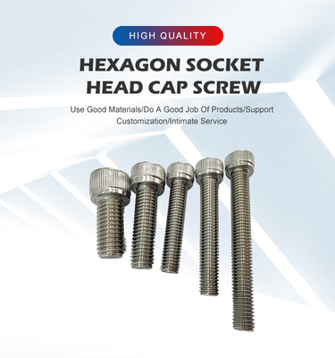 Ατσάλι από ανοξείδωτο χάλυβα M6 M8 Allen Bolt Full Thread Screws Προσαρμοσμένα για βαθμό αντοχής επιπέδου A