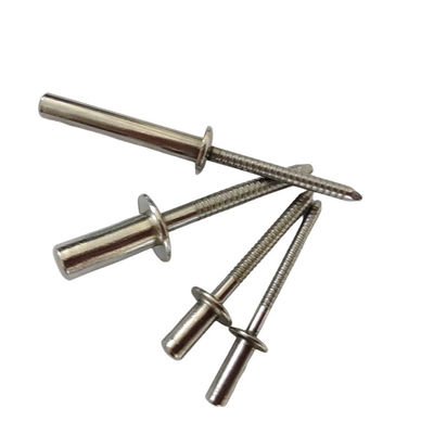 Αδιάβροχο σίδηρο στρογγυλό κεφάλι τυφλό νίττα σφραγισμένο άκρο διάμετρος 3,2 mm/4,0 mm/4,8 mm/6,4 mm