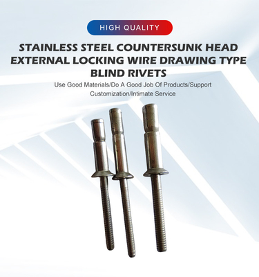 DIN Standard Countersunk Head Dome Head High Strength Stainless Steel Cup Rivet Mono-bolt Rivet (Περιβληματικό ντίβας από ανοξείδωτο χάλυβα)