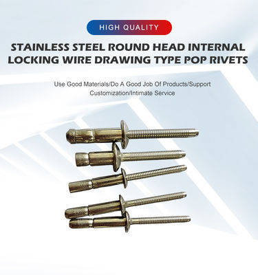 4.8mm Διαμέτρου 304 Ατσάλι Μονοβολτ τυφλό νικέτο για τη βιομηχανία ηλιακής ενέργειας