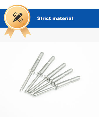 Ανοιχτός τύπου ανοξείδωτο χάλυβα σπάσιμο τυφλό νιφάδα με θολωτή κεφαλή και μαύρο βαμμένο στέλεχος