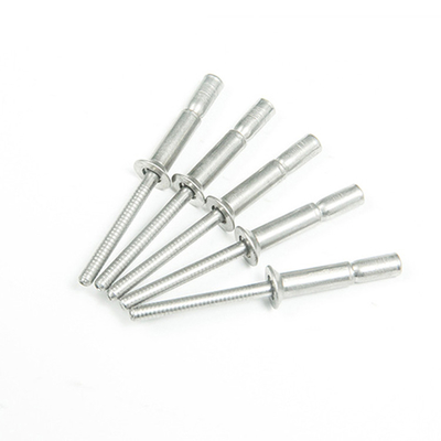 Καθαρό φινίρισμα 4.8mm Dia Stainless Steel Cup Mono-Bolt Rivet για εφαρμογές Outlock