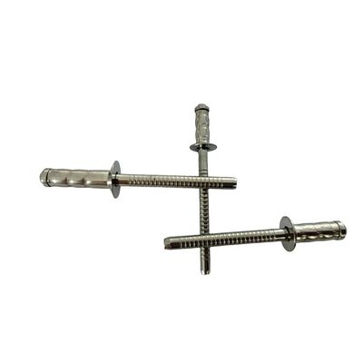 Ατσάλι από ανοξείδωτο χάλυβα Πολλαπλό τύμπανο διπλό νήμα μη κυλιόμενα νίκια 3,2 mm 4,0 mm 4,8 mm 6,4 mm