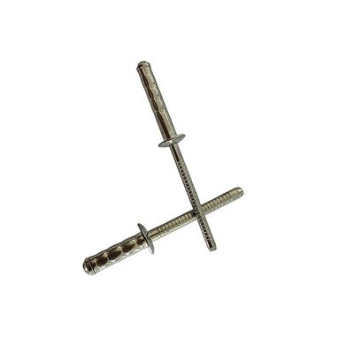 Επιθεώρηση εύρους Ατσάλι από ανοξείδωτο χάλυβα Καπάκι Διπλό εξόγκωμα Κλειστό Τέλος Πολλαπλής Πίεσης Αόρατο Ρίβετ