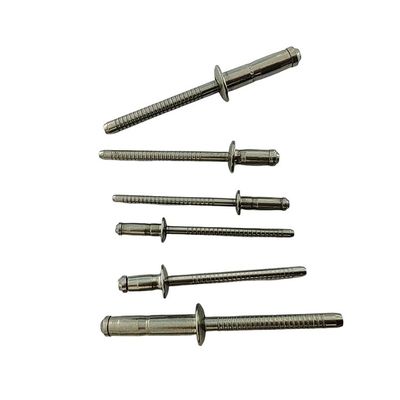 Ατσάλινο τυφλό νίτσες GB DIN 3,2 mm 4,0 mm 4,8 mm 6,4 mm