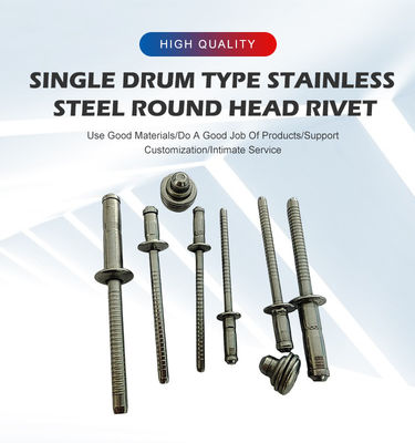 Ατσάλινο τυφλό νίτσες GB DIN 3,2 mm 4,0 mm 4,8 mm 6,4 mm