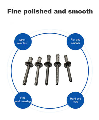Χάλυβα από ανοξείδωτο χάλυβα Πολλαπλό τύμπανο διπλό νήμα στρογγυλή κεφαλή νίτσες ένα σταθμό εξατομικευμένη εξυπηρέτηση