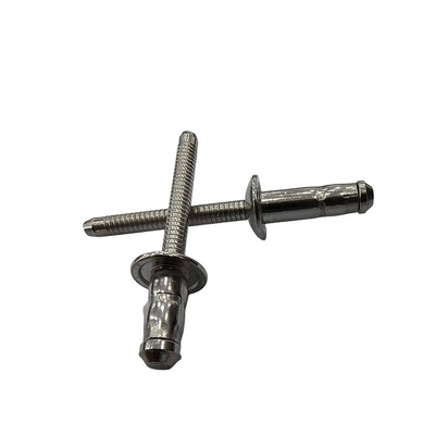 Κεφαλίδα θόλου από ανοξείδωτο χάλυβα 4,8 mm 7,8 mm τυφλές νιφάδες για ασφαλή και ανθεκτική στερέωση