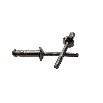 Κεφαλίδα θόλου από ανοξείδωτο χάλυβα 4,8 mm 7,8 mm τυφλές νιφάδες για ασφαλή και ανθεκτική στερέωση