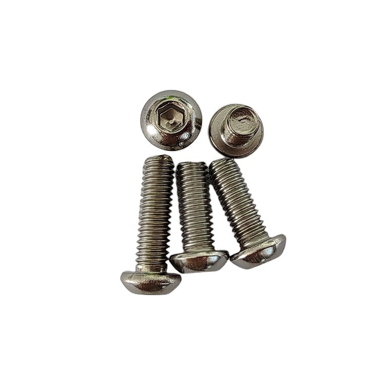 2024 Χάλυβα από ανοξείδωτο εξαγωνικό πρίζο Allen Button Head Bolt Ss304 ISO7380 Bolt 100% QC δοκιμασμένο