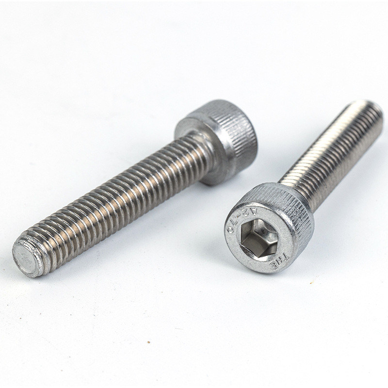Πλήρης τύπου νήματος Hex Socket Cup Screw από ανοξείδωτο χάλυβα για προμήθεια υλικών υλικού