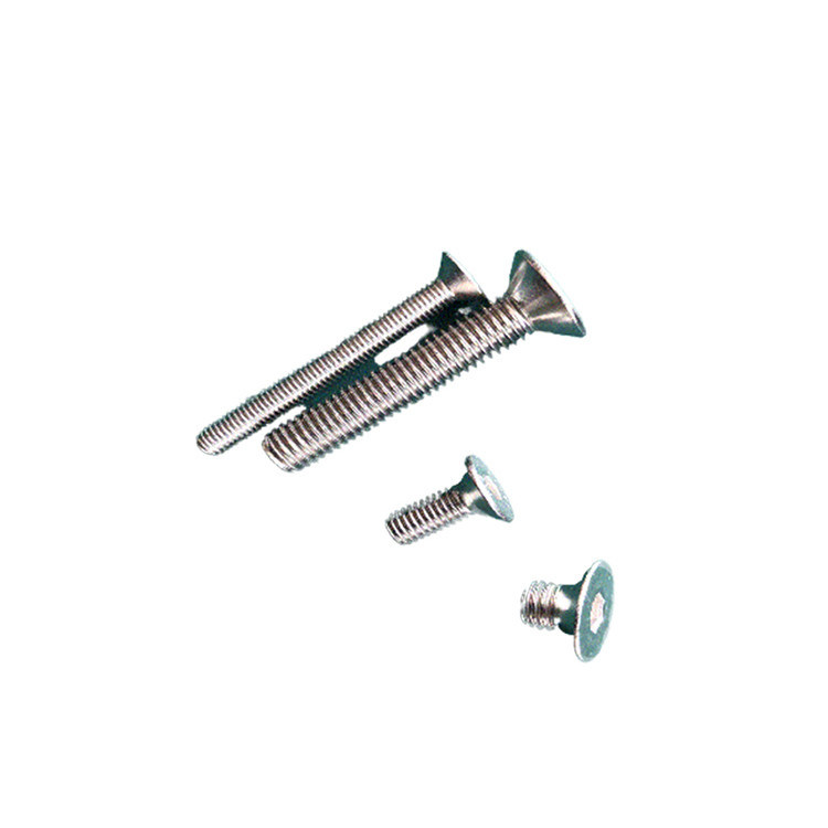 DIN7991 M16 30mm από ανοξείδωτο χάλυβα Hex Socket Countersunk Screw A2 Full Thread Type