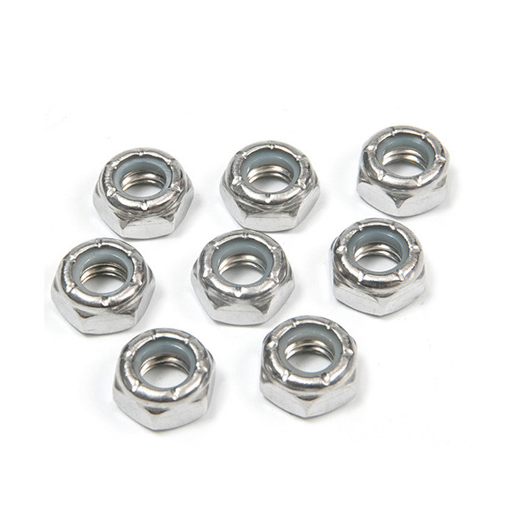 Ελέγχονται 100% από ανοξείδωτο χάλυβα νάιλον νάτλος κλειδαριού DIN985 για βαριές εφαρμογές