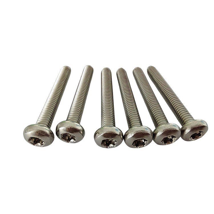 Α βαθμός αντοχής 304 από ανοξείδωτο χάλυβα Torx Pan Head Bolts Security Machine Screws