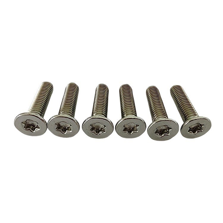 Στρογγυλό από ανοξείδωτο χάλυβα με επίπεδη κεφαλή Στρογγυλομηχανή Torx Στρογγυλομηχανή αυτο-σφραγίσματος Στρογγυλομηχανή με πλήρη νήμα M3 M10