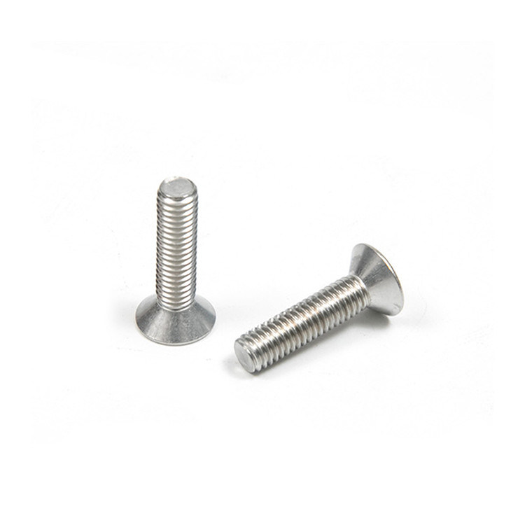 Άμεση ατσάλινη M4 M5 M6 M8 επίπεδης πρίζας καλωδίου βίδας κεφαλής και μακροχρόνιας διάρκειας