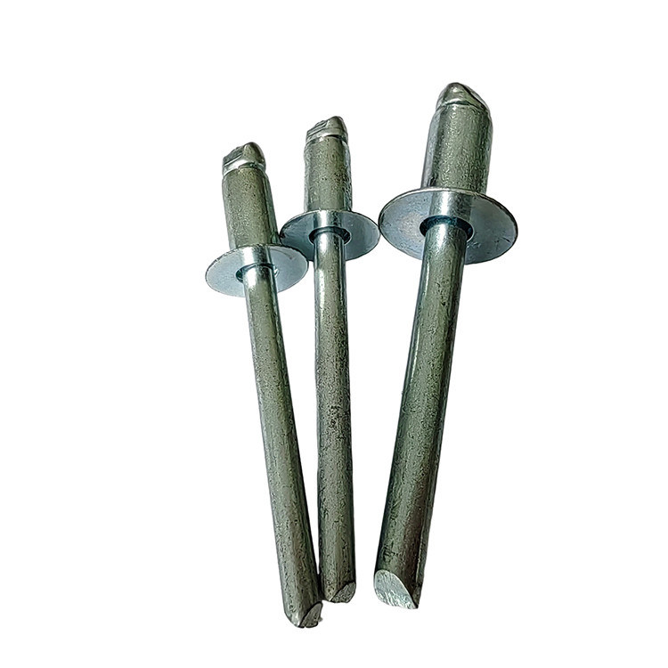 3.2mm Iron Countersunk Head Open End Blind Rivets για εφαρμογές υψηλής αντοχής