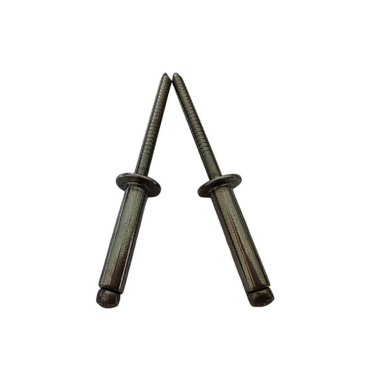 Ανοικτή στρογγυλή κεφαλή από ανοξείδωτο χάλυβα υψηλής αντοχής για ανοιχτά άκρα τυφλών νιφάδων από σίδηρο