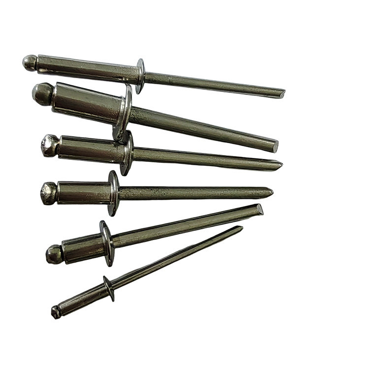 Ατσάλι ατσάλι 4,0 mm ανοιχτό άκρο τυφλά νίτσες στρογγυλή κεφαλή εύκολη εγκατάσταση φωτεινό φινίρισμα