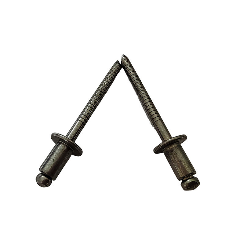 Τυπικό νίβτο 5,0mm ανοιχτό άκρο τυφλό νίβτο υψηλής αντοχής ανοξείδωτου χάλυβα στρογγυλό κεφάλι