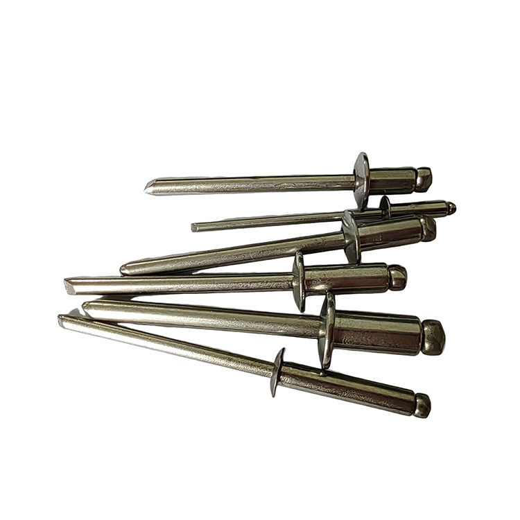 Στρογγυλό κεφάλι από ανοξείδωτο χάλυβα υψηλής αντοχής 6,0 mm ανοιχτό άκρο τυφλά νίτσες για τη φύση / χρώμα