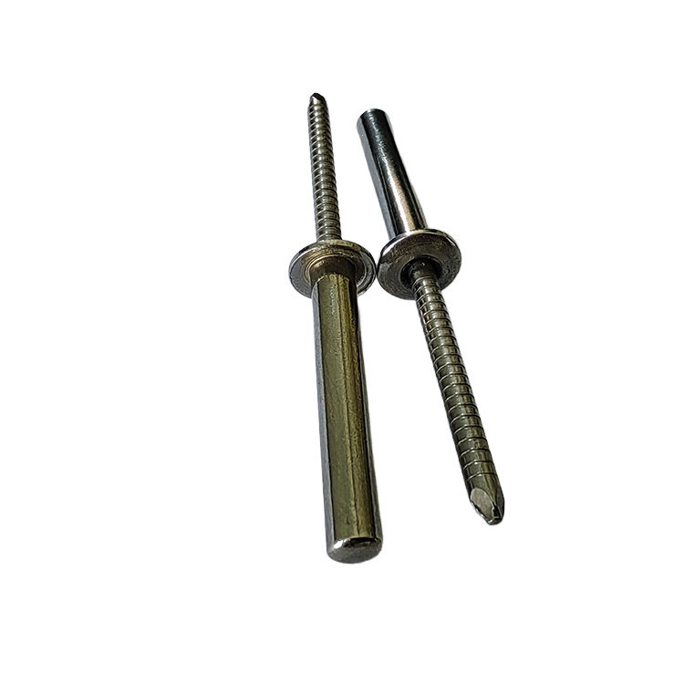 Κλειστό άκρο από ανοξείδωτο χάλυβα στρογγυλό κεφάλι τυφλό νιφέτ λίστα Κλειστό pop νιφέτ με φωτεινή τελική