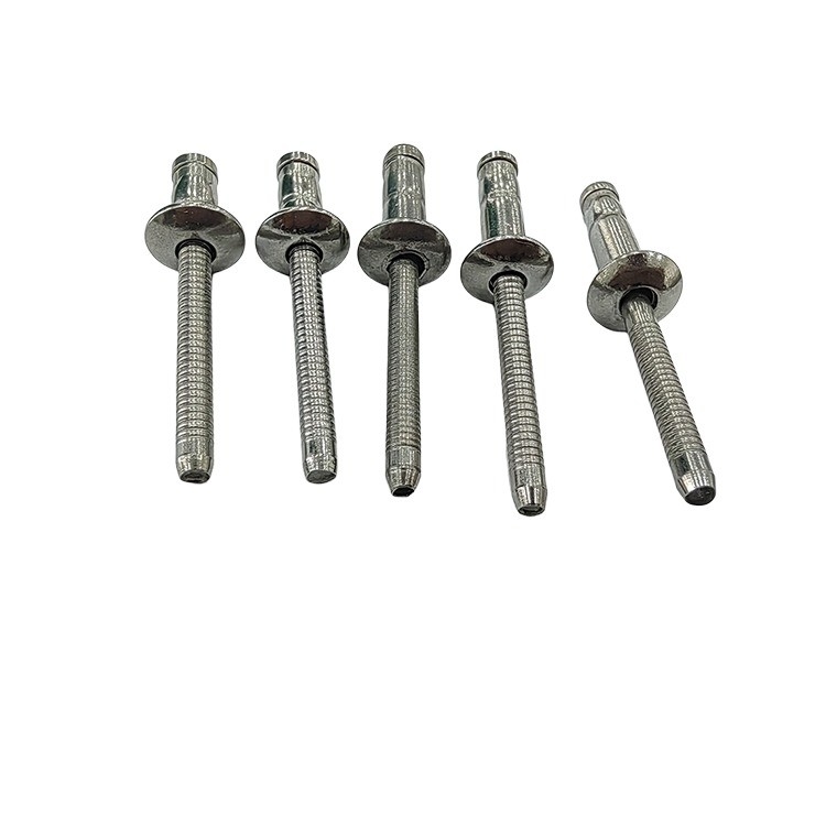 Κεφαλίδα θόλου από ανοξείδωτο χάλυβα 4,8 mm 7,8 mm τυφλές νιφάδες για ασφαλή και ανθεκτική στερέωση